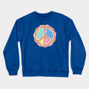 Peace sign Crewneck Sweatshirt